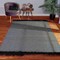 Baxton Studio Dalston Modern and Contemporary Dark Grey and Black Handwoven Wool Blend Area Rug 187-11862-Zoro - alternate 4